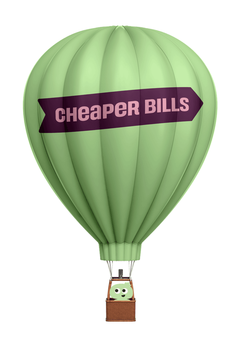 Green Hot Air Balloon